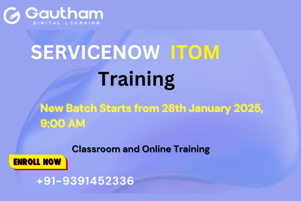 ServiceNow ITOM Training - New Batch Starts from 28th January 2025 9:00 AM cover