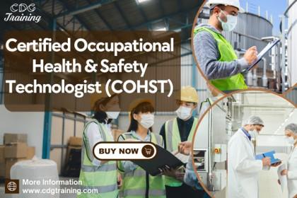 Certified Occupational Health & Safety Technologist (COHST) cover