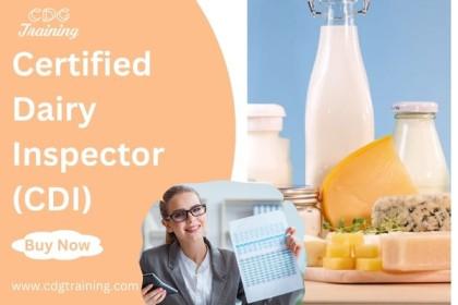 Certified Dairy Inspector (CDI) cover
