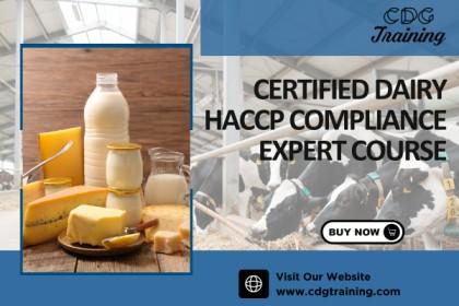 Certified Dairy HACCP Compliance Expert cover