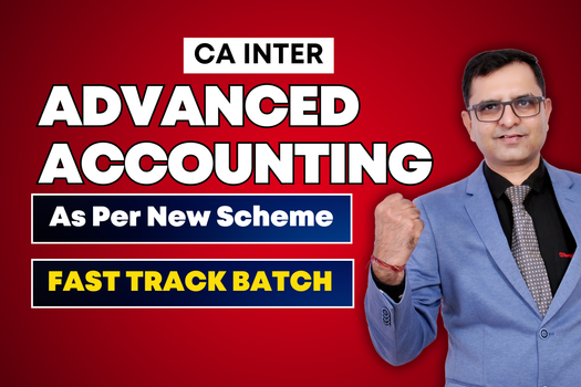 CA Inter Advanced Accounts Full Course – Fast Track Batch – 3 Views cover