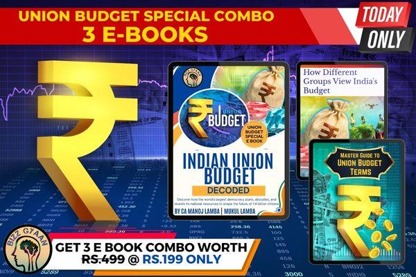 UNION BUDGET E BOOKS SPECIAL COMBO cover