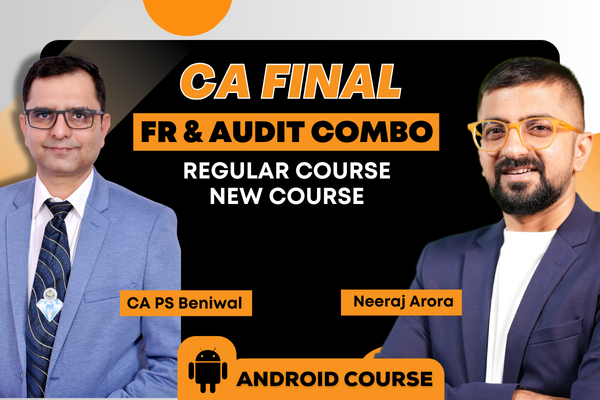 CA Final Audit & FR Combo | Android App | Neeraj Arora & CA PS Beniwal cover