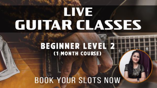 FEBRUARY 2025 - LIVE GUITAR CLASSES - pre - Bookings Open cover