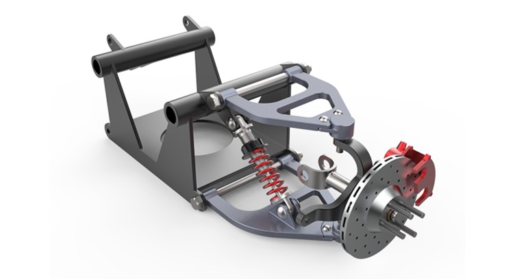 SOLIDWORKS Suspension System Assembly Project (Video Series) cover