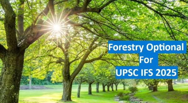 Forestry Optional For UPSC IFS 2025 cover