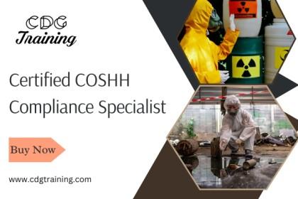 Certified COSHH Compliance Specialist cover