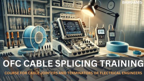 OFC CABLE SPLICING ONLINE TRAINING MANUAL cover