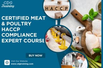 Certified Meat & Poultry HACCP Compliance Expert cover
