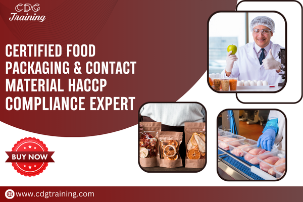 Certified Food Packaging & Contact Material HACCP Compliance Expert cover