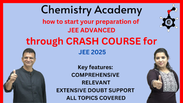 PREPARATION OF JEE ADVANCED IN CRASH COURSE cover