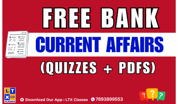 Free Bank Current Affairs (Quizzes + PDFs) cover