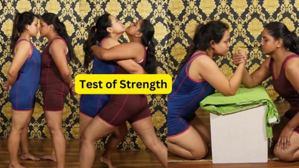 Test of Strength by Arpita and Shiuli cover