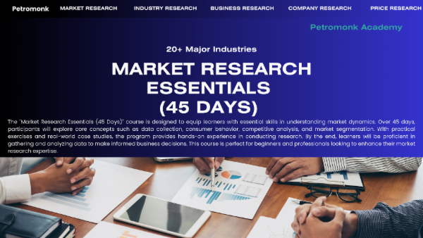 Artificial Intelligence (AI) and Machine Learning (ML) Market Research and Analysis Training in 45-Days cover