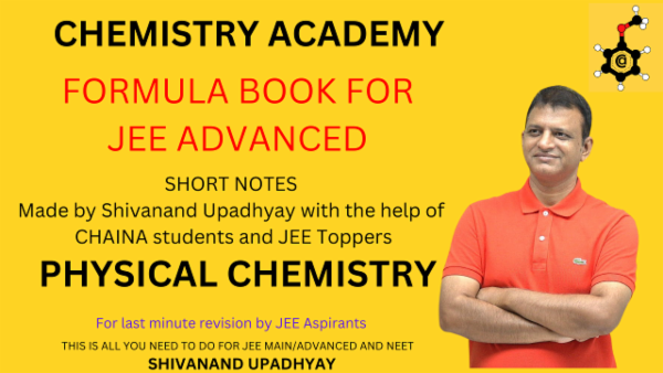 Comprehensive booklet of all the formulas and short notes of physical chemistry. cover
