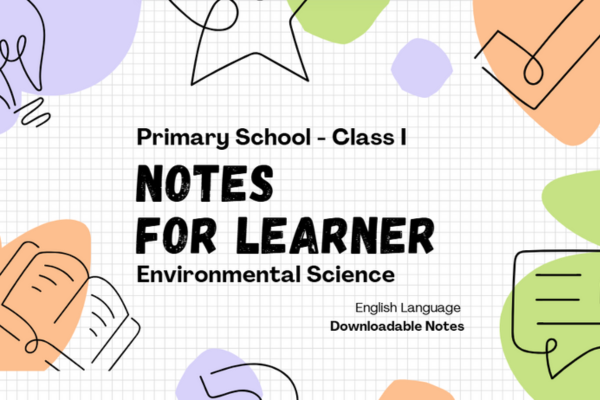 Notes - Class 1 - Environmental Science cover
