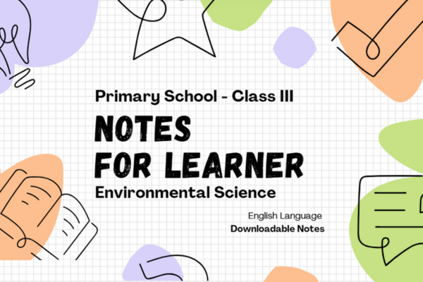 Notes - Class 3 - Environmental Science cover
