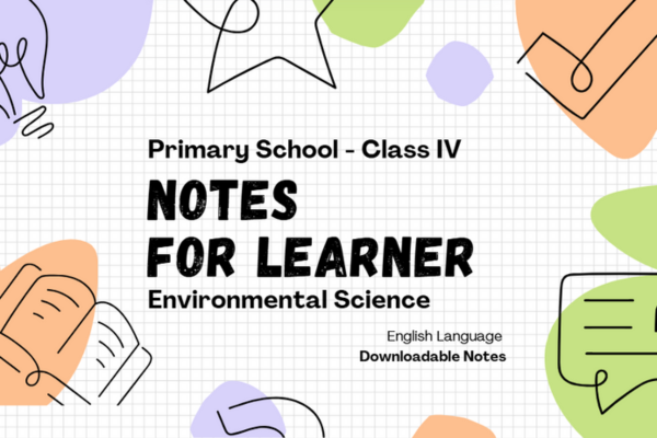 Notes - Class 4 - Environmental Science cover