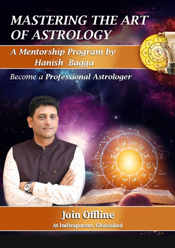 Mastering the Art of Astrology - A Mentorship Program by Hanish Bagga Become a Professional Astrologer cover