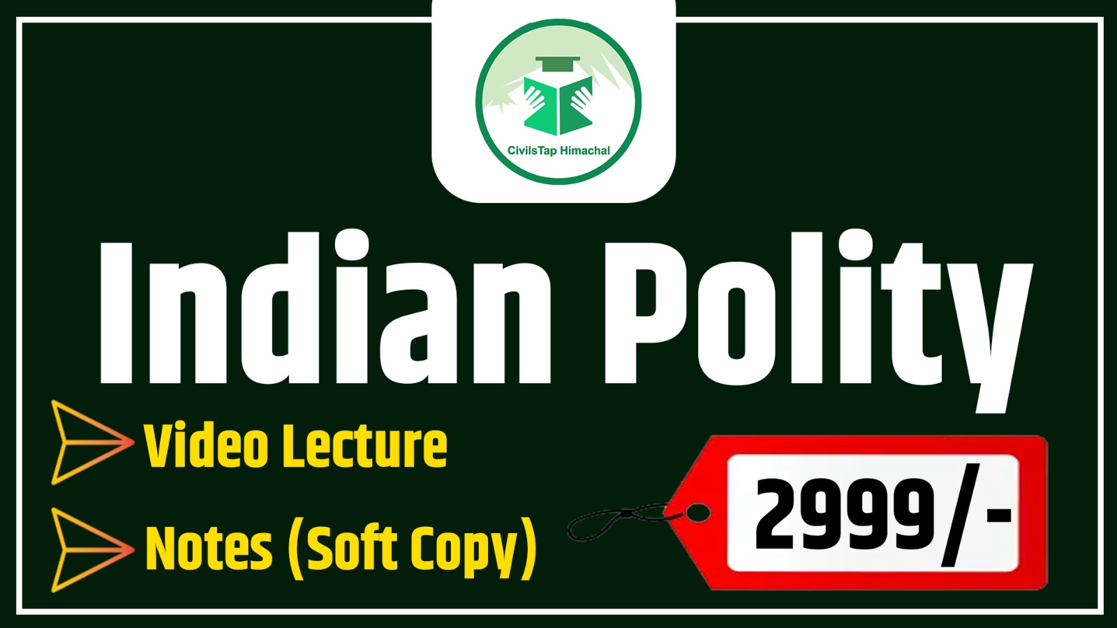 Indian Polity Recorded Course cover