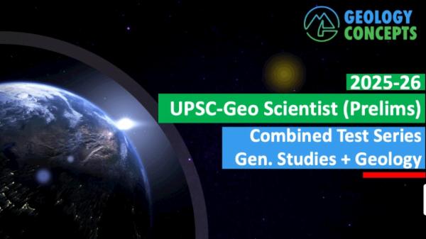 UPSC Geoscientist Prelims Test Series (Geology + Gen. Studies) cover
