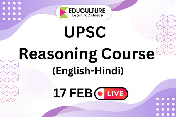 UPSC Reasoning Course cover
