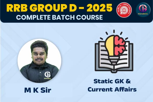 Static GK & Current Affairs - By MK sir