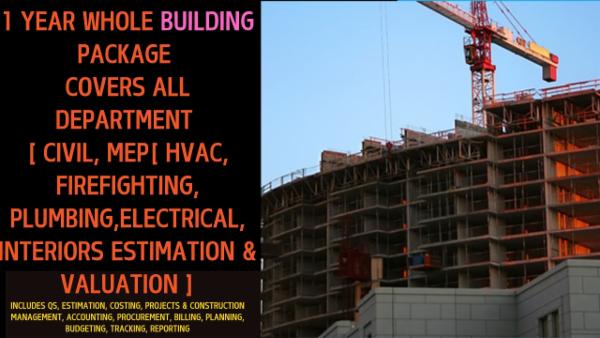 1 YEAR DIPLOMA IN QUANTITY SURVEYING & CONSTRUCTION MANAGEMENT SPECIALIZATION cover