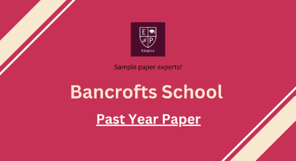 Bancrofts-School-Sample-Paper-2 cover