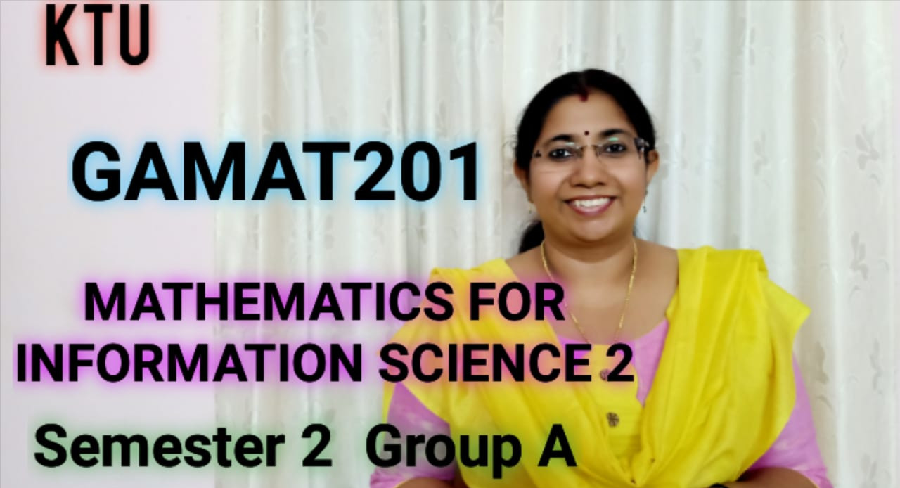 GAMAT 201  Mathematics for Information Science 2 -Group A cover