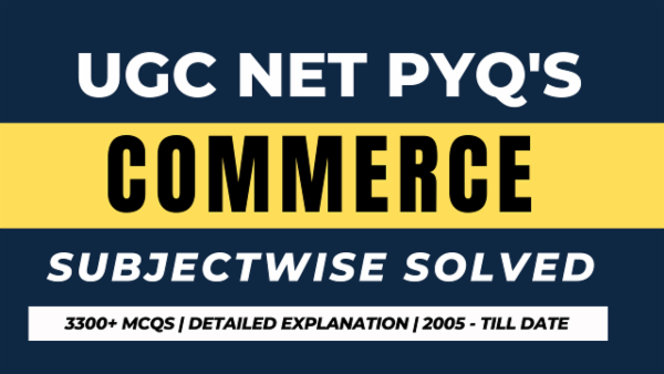 Unitwise PYQs (Solved) | UGC Net Commerce cover