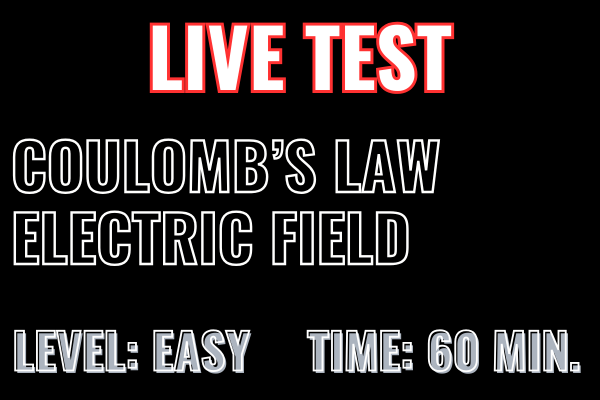 Concept Booster: Coulomb’s Law & Electric Field Test cover