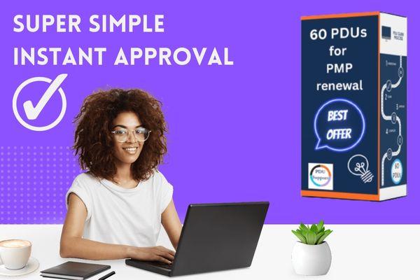 Complete PMP renewal, get all 60 PDUs PMI approved cover