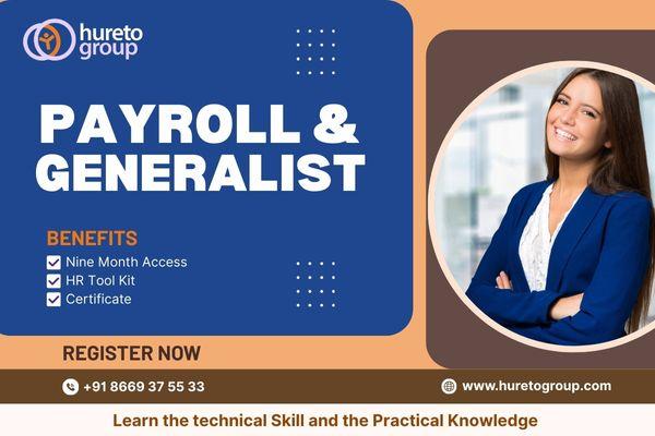 Payroll & HR Generalist cover