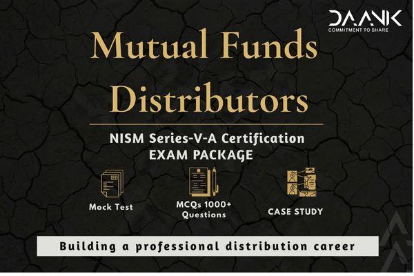 NISM Series V-A: Mutual Funds Distributors Exam 1000+ MCQs, Case Studies, & Presentations cover
