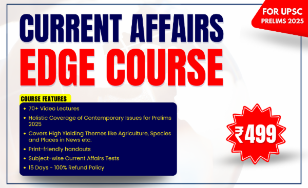 Current Affairs for UPSC Prelims 2025 cover