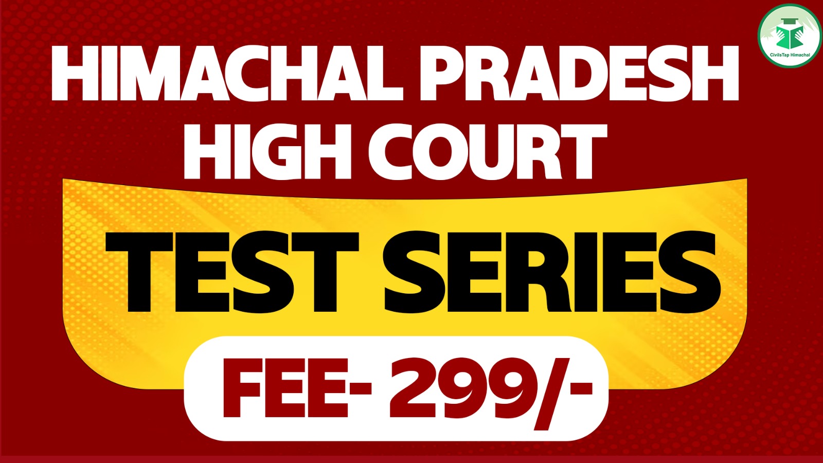 HP High Court Clerk Test Series cover
