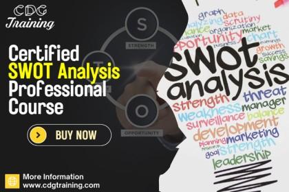 Certified SWOT Analysis Professional cover