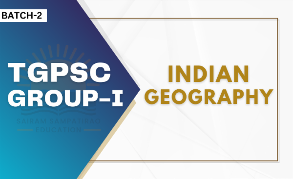 Indian Geography for TSPSC Group-1 cover