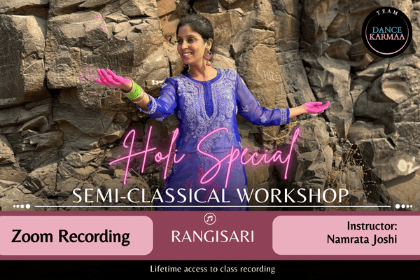 Holi Special Semi Classical Online Workshop cover