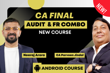 CA Final Audit Live Batch & FR Combo | Android App | Neeraj Arora & CA Parveen Jindal cover