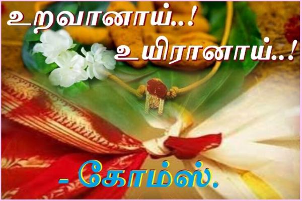 உறவானாய்..! உயிரானாய்..! cover