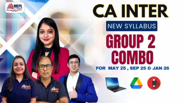 CA INTER (NEW) - GROUP 2 ALL PAPERS COMBO ( INCLUDING COSTING BY ASHISH KALRA SIR ) - FOR LAPTOP/DESKTOP (WINDOWS ONLY) cover
