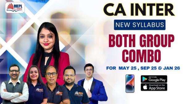 CA INTER (NEW) - ALL 6 PAPERS COMBO ( INCLUDING ADVANCED ACCOUNTING BY PRAVEEN SHARMA SIR & COSTING BY ASHISH KALRA SIR ) - FOR MOBILE APP (ANDROID / IOS ONLY) cover