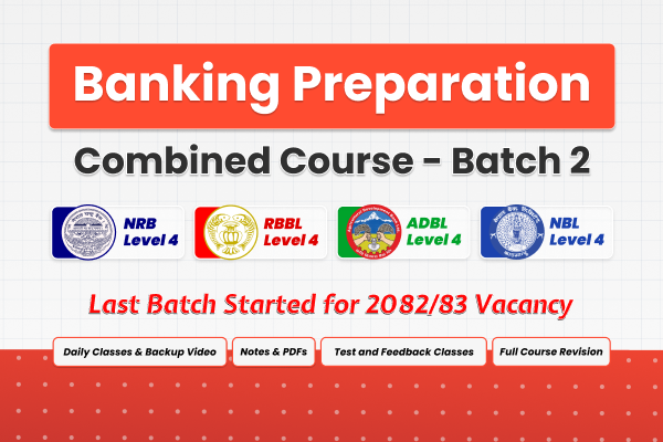 Banking Preparation Combined New Batch (RBB 2081 & NRB 2082) cover
