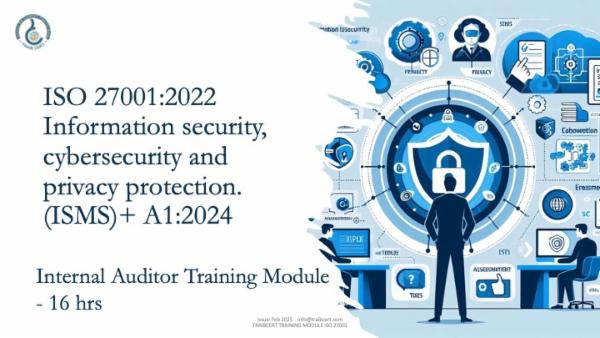 ISO 27001:2022 Internal Auditor Course cover
