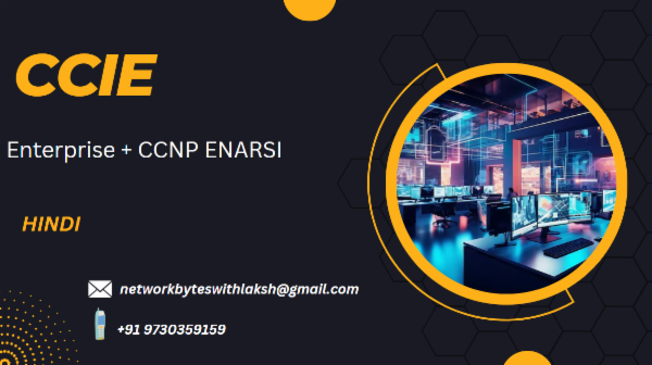 CCIE Enterprise + CCNP ENARSI (Hindi) cover