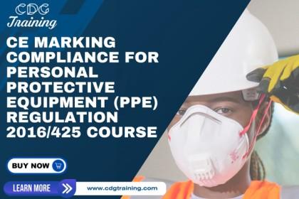CE Marking Compliance for Personal Protective Equipment (PPE) Regulation 2016/425 cover