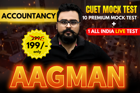CUET UG - ACCOUNTANCY - 10 PREMIUM MOCK TEST cover