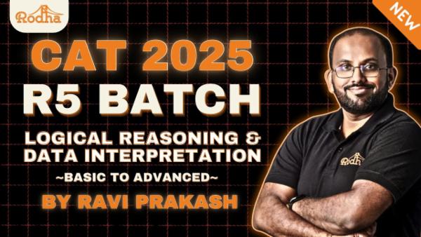 CAT 2025 | Batch - R5 (Hinglish) | Zero to Zenith LRDI by Ravi Prakash Sir For CAT 2025 cover